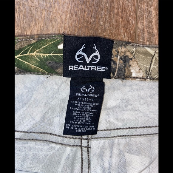 Real tree Edge Camo Men's Pants 5 Pocket Flex Jeans Deer Hunting NEW Multi SZ - Picture 8 of 11